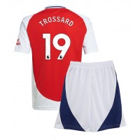 Camisa de time de futebol Arsenal Leandro Trossard #19 Replicas 1º Equipamento Infantil 2024-25 Manga Curta (+ Calças curtas)